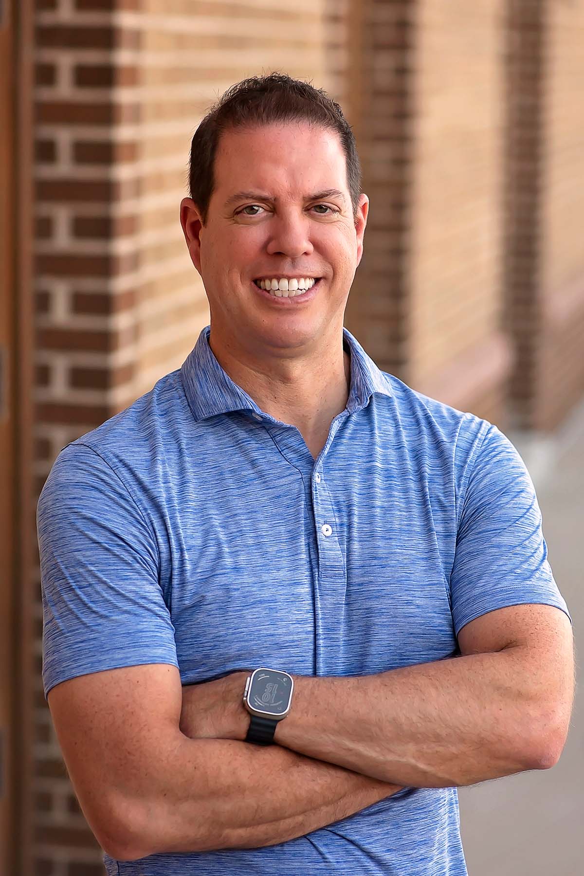Dr Ferri of Ferri Orthodontics Dr Ferri of Ferri Orthodontics in blue shirt
